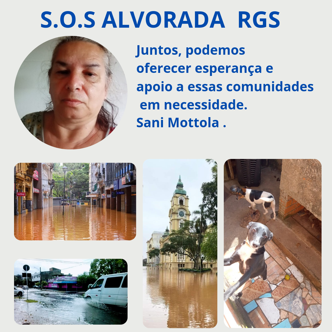 notícia Um Apelo Urgente pela Solidariedade em Alvorada, Rio Grande do Sul