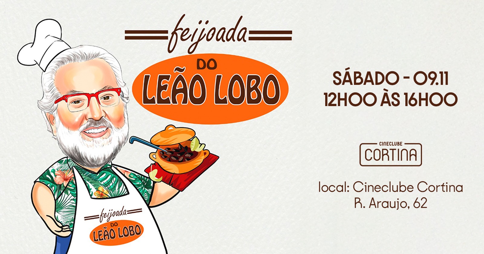 notícia Vem aí a Feijoada do Leão Lobo