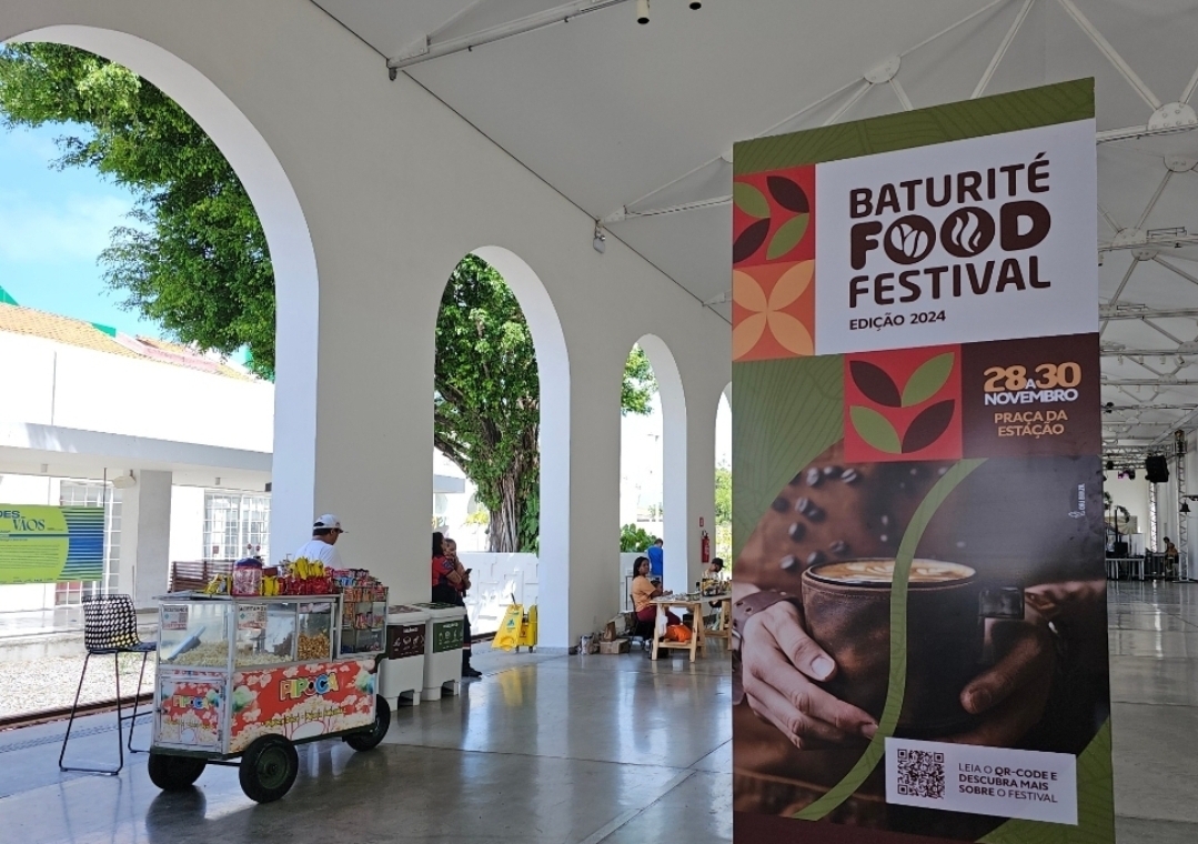 notícia Baturité Food Festival é lançado oficialmente na Estação das Artes em Fortaleza