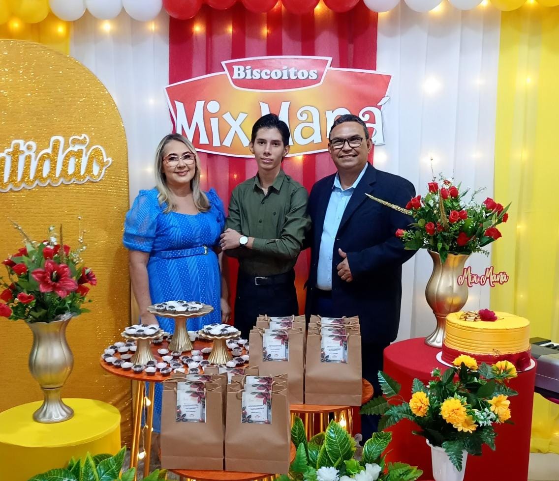 notícia Empresa Mix Maná celebra 15 anos com um evento inspirador ao lado do Sr. Davi