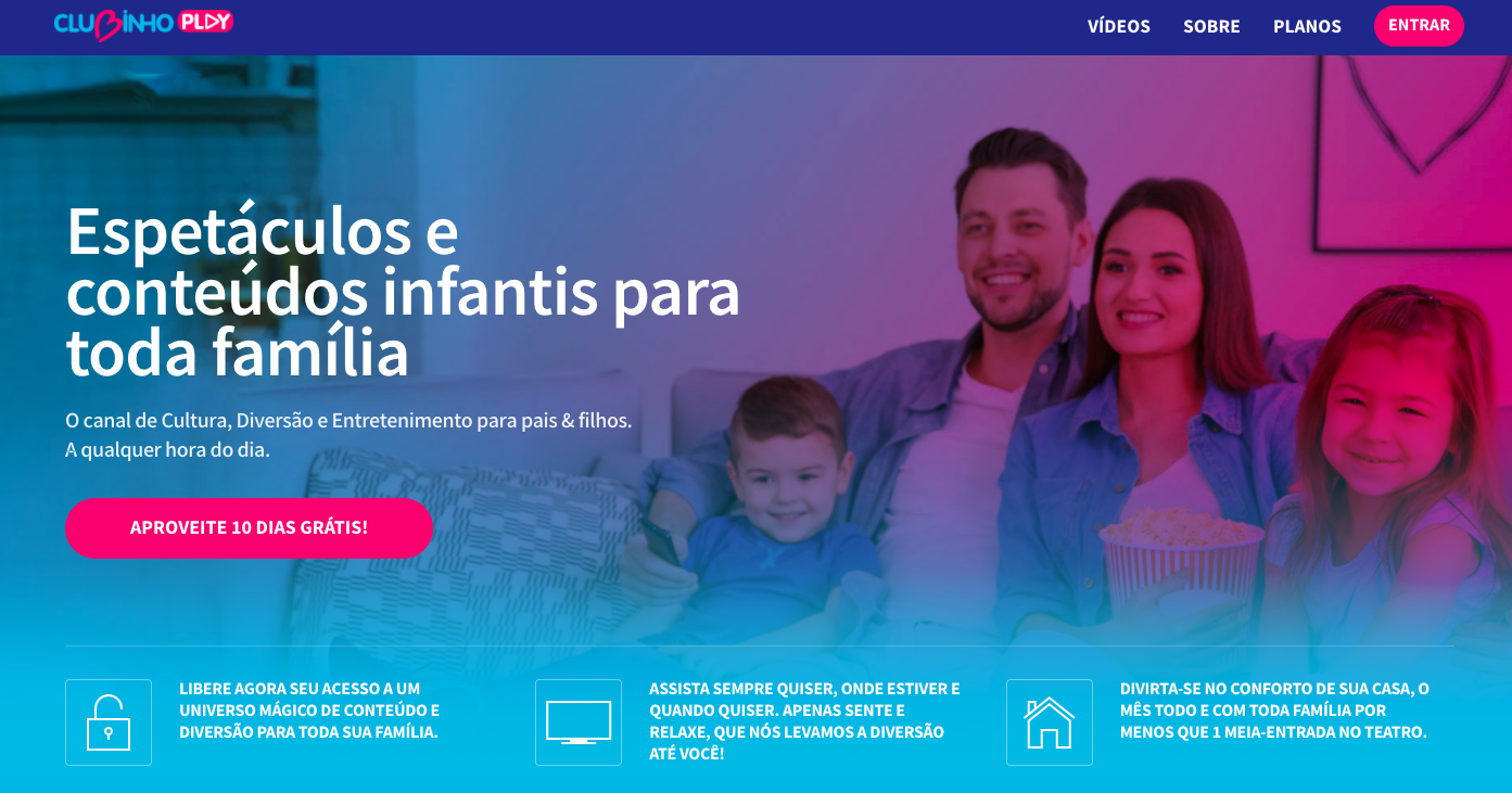 notícia Nova plataforma de streaming especializada em conteúdo infantil leva cultura e diversão para famílias chega no próximo dia 5 de junho