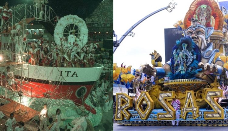 notícia Globo exibirá compactos de 30 desfiles históricos de São Paulo e do Rio neste final de semana