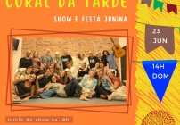 noticia Coral da Tarde celebra aniversário com show gratuito na Lapa