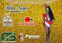 noticia Helen Santos é indicada a Musa do Prêmio Machine Bastidores do Carnaval