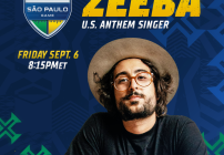 noticia Zeeba é confirmado para apresentar o Hino Nacional Americano no jogo da NFL no Brasil