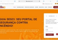 noticia Portal de segurança contra incêndio lança nova plataforma com recursos avançados para profissionais