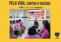 noticia Setembro Amarelo: LBV apoia mulheres no cuidado com a  saúde mental e na superação de desafios