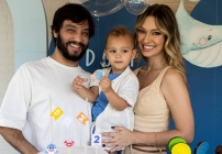 noticia Day Mesquita celebra 2 anos do seu filho, Dom