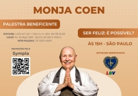 noticia Monja Coen: “Ser feliz: é possível?”