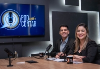 noticia Podnoscontar: os jornalistas, Jordan Vall e Karla Sousa lançam um novo veículo de comunicação