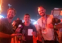 noticia Escritor e poeta Thiago Winner foi entrevistado no canal Multshow durante o Rock in Rio 2019