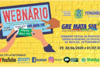 noticia I Seminário Virtual de Educação da GRE Mata Sul-PE