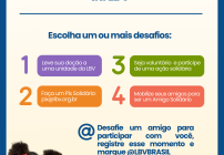 noticia LBV lança #desafio nacional na Semana do Dia do Amigo com Ação Solidária: participe, convide um amigo e marque @LBVBrasil