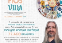 noticia Exposição 'Fios da Vida' ministra Oficina presencial e gratuita com o Arteterapeuta Bernardo Arraes, no Centro Cultural Correios, nesta quinta (17).