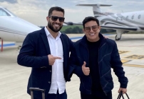 noticia Kleber Webster e Marcelo Salinet, empresário do ramo imobiliário, visitaram a cidade de Gramado e a empresa Sierra