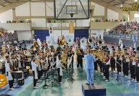 noticia Banda marcial 3 de agosto, ganha  1° lugar em concurso de bandas e fanfarras 