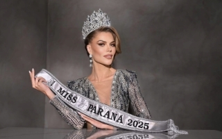 noticia Paula Assunção é Coroada Miss Paraná 2025