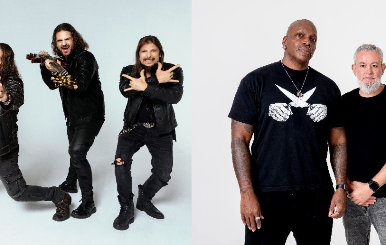 noticia Fortaleza recebe turnês de Angra e Sepultura na Praça Verde do Dragão do Mar no dia 6 de julho