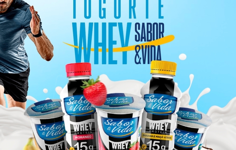 noticia Nova linha de iogurtes da Sabor & Vida tem adição de whey e redução de açúcar