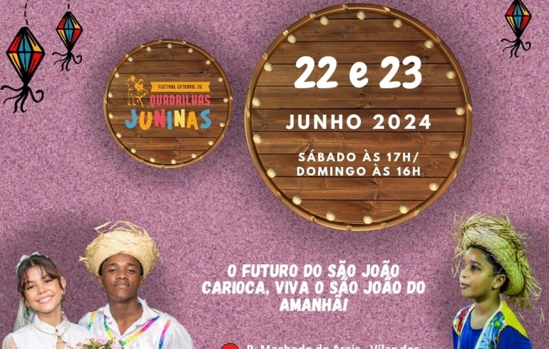 noticia Concurso de quadrilhas Infanto Juvenil AsquaJuni e AquaRio agita São João de Meriti