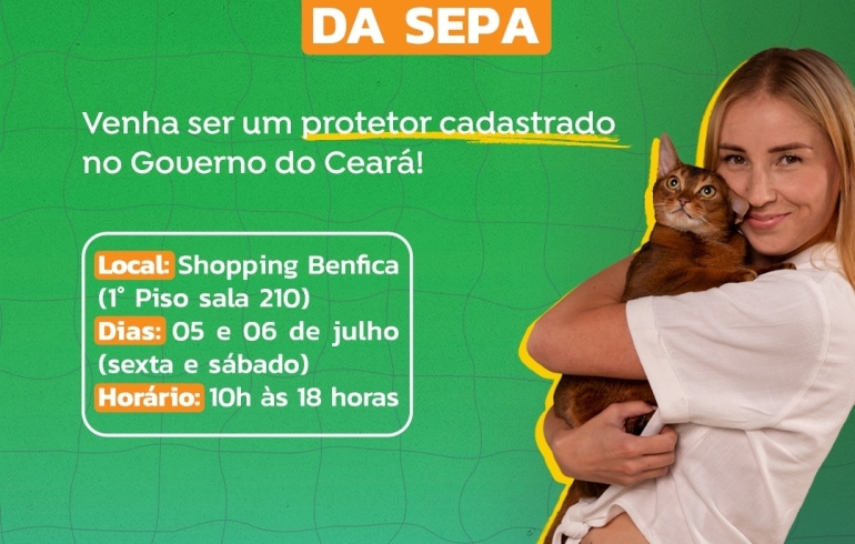 noticia Mutirão de cadastro da Sepa para protetores