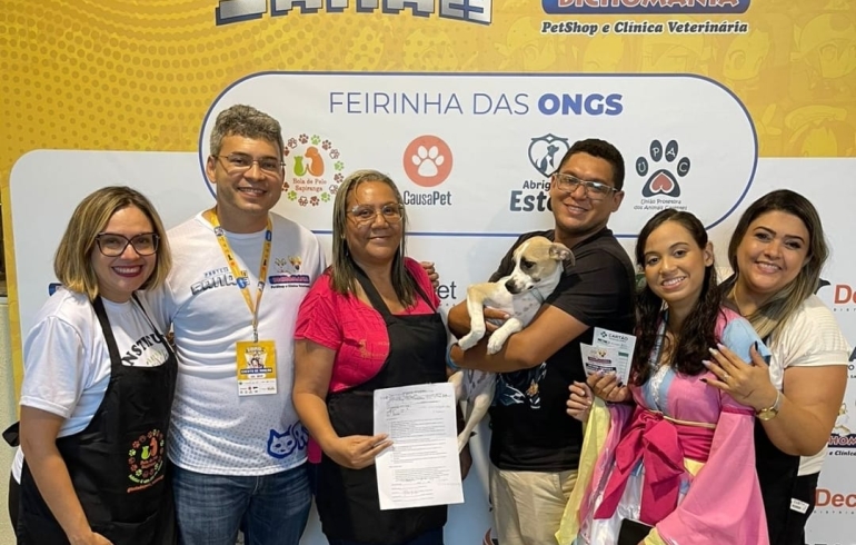 noticia Começa sexta-feira no Sana, o Maior Evento de Adoção de Animais do Ceará