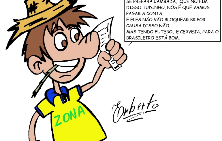 noticia Charge do Dia