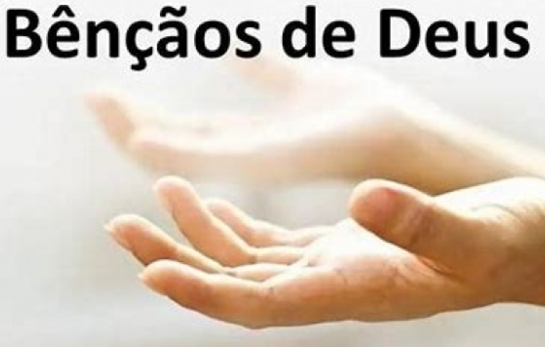 noticia PALAVRA DE HOJE - AS BÊNÇÃOS DE DEUS NOS ALCANÇAM