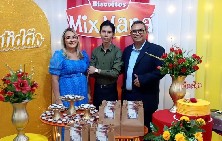 noticia Empresa Mix Maná celebra 15 anos com um evento inspirador ao lado do Sr. Davi