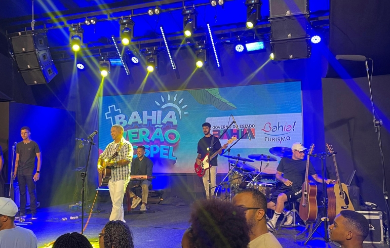 noticia Primeira edição do “Bahia Verão Gospel” é marcado por muita música de estilos diferentes e a presença do público