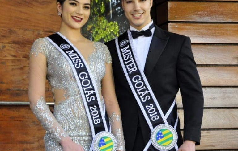 noticia Cristina Gatti e Marcos Borges são eleitos Miss e Mister Goiás 2018