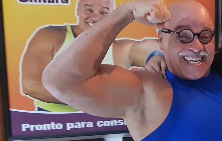 noticia Ator Paulo Cintura comemora mais um ano de vida. 