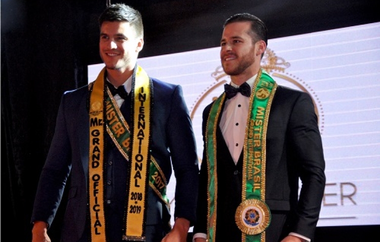 noticia Marcos Vinícius Tirapelli é eleito Mister Brasil Grand International