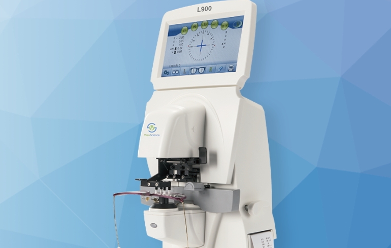 noticia LANÇAMENTO - Projetos Ópticos apresenta ao mercado o novo Lensômetro Digital VS-L900, da VisuScience.