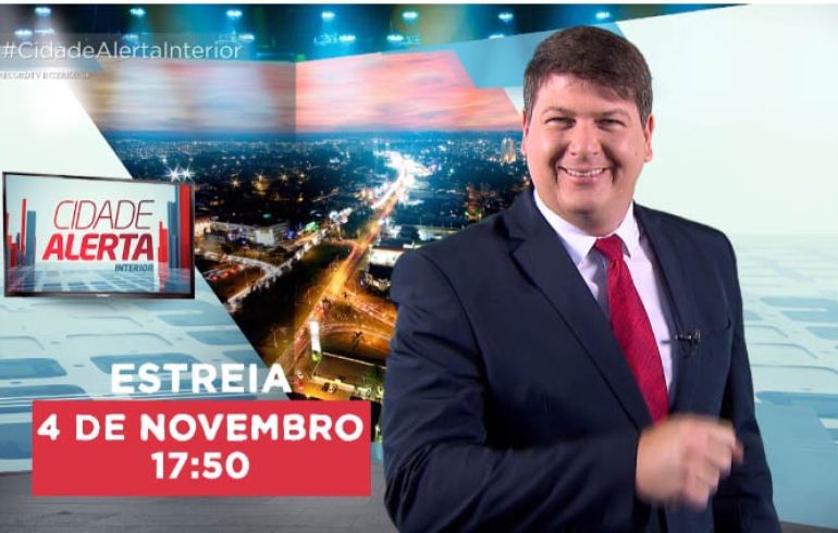 noticia Record TV anuncia Cidade Alerta Interior com o apresentador Rodrigo Pagliani