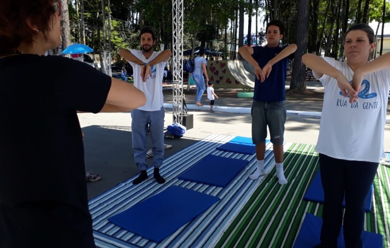 noticia Supremo Tai Chi Chuan participa do Projeto Rua da Gente, da Prefeitura de São Paulo.