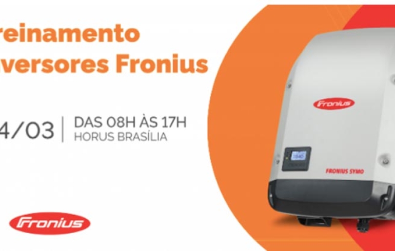 noticia Horus Distribuidora faz evento gratuito de treinamento de inversores Fronius