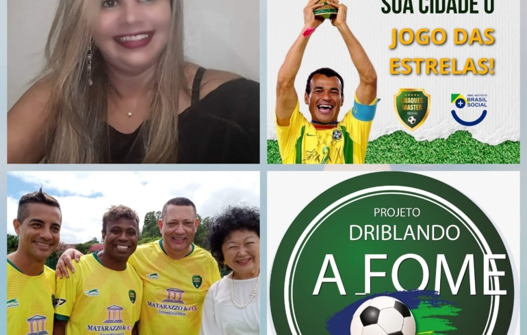 noticia A nossa Rainha do Nordeste Cbtur Brasil, Islândia Piauilino, faz um gol de solidariedade