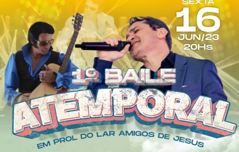 noticia Primeiro Baile Atemporal em Prol do Lar Amigos de Jesus