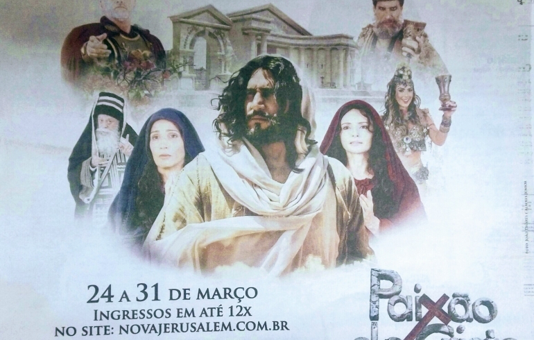 noticia Paixão de Cristo de Nova Jerusalém 