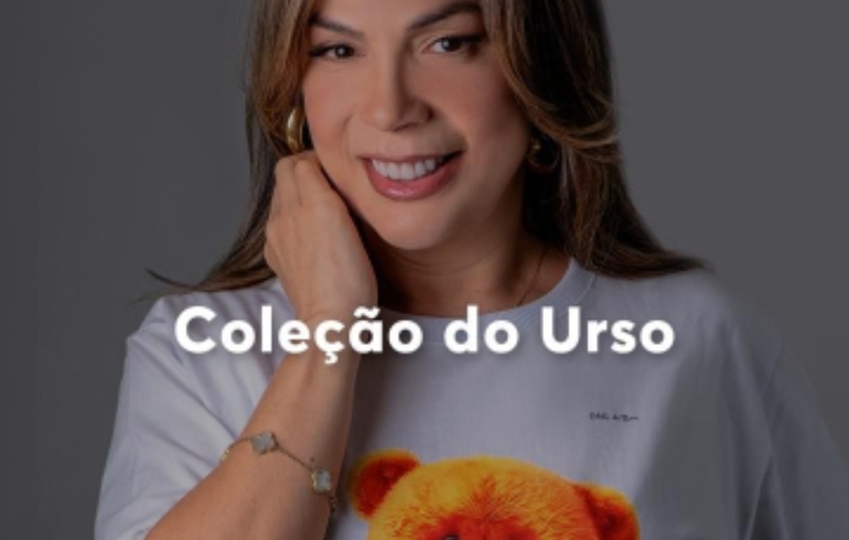 noticia Roberta  Fontelles Philomeno lança coleção autoral  “Coleção do Urso”