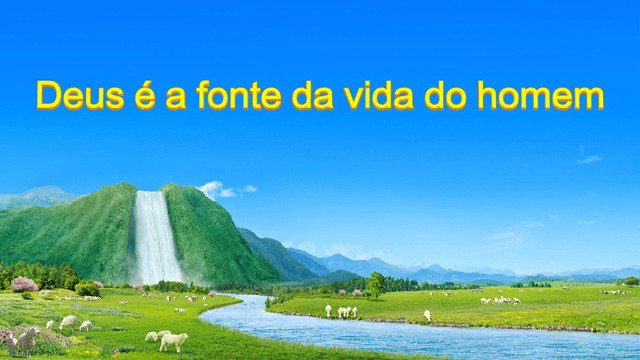 noticia PALAVRA DE HOJE - DEUS É A FONTE DA VIDA