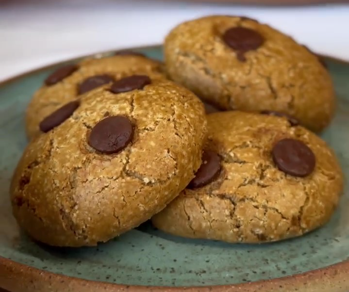 noticia Férias: Chef ensina receita de cookies sem leite e sem glúten para fazer com as crianças