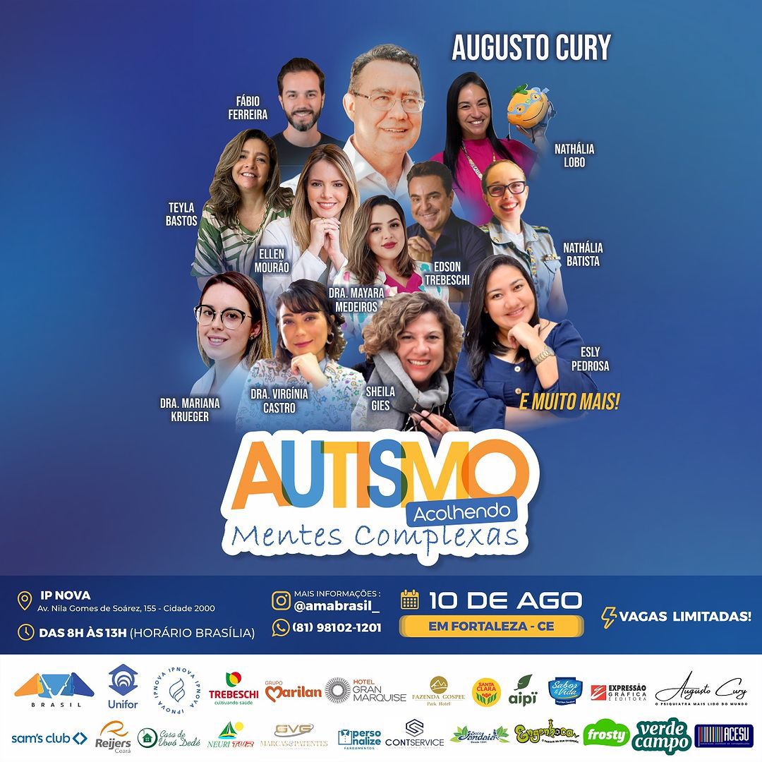 noticia Sorvetes Frosty é patrocinadora oficial do evento “Autismo: Acolhendo Mentes Complexas”