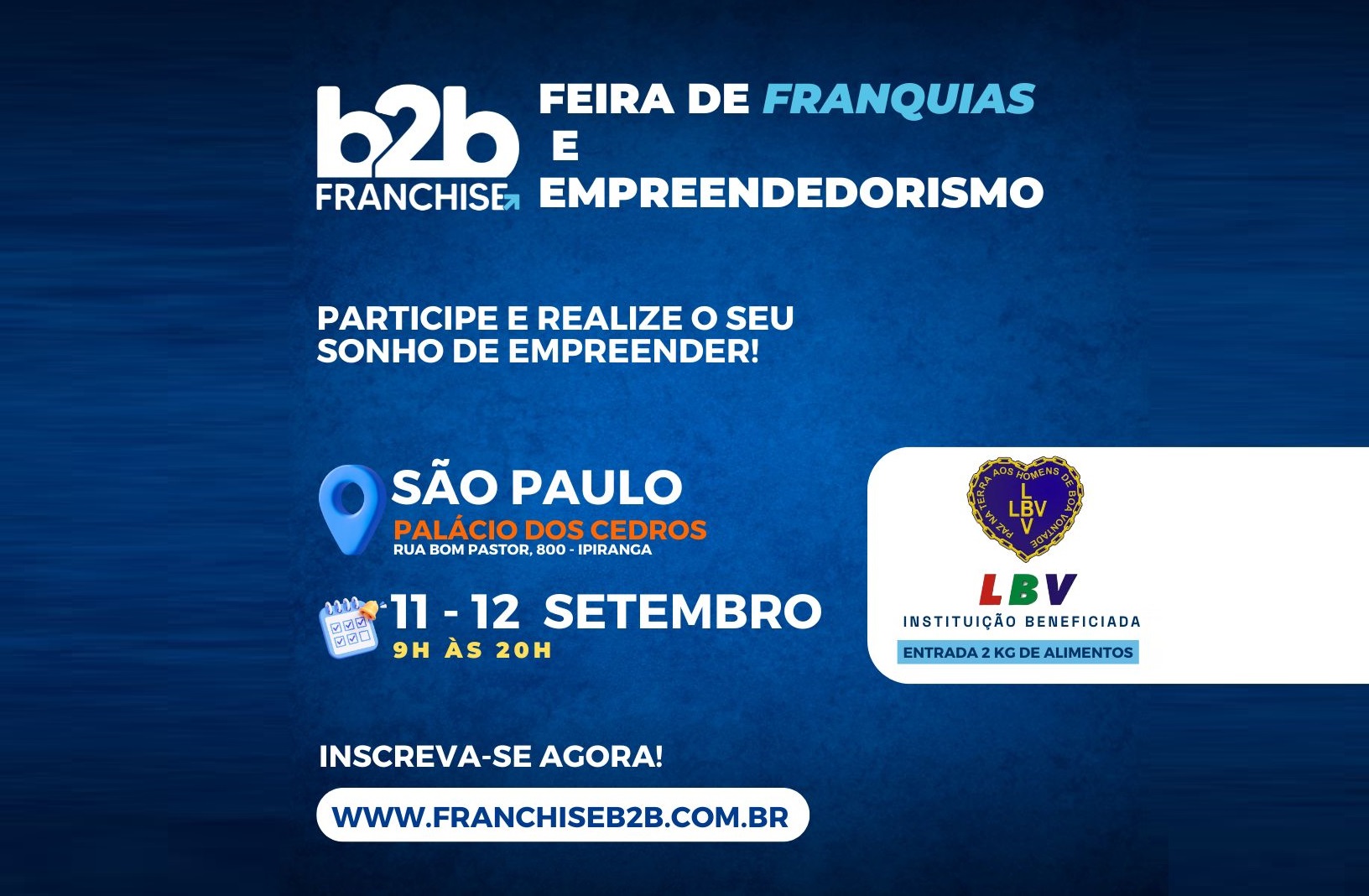 noticia Feira internacional de empreendedorismo e franquias chega a São Paulo, em setembro