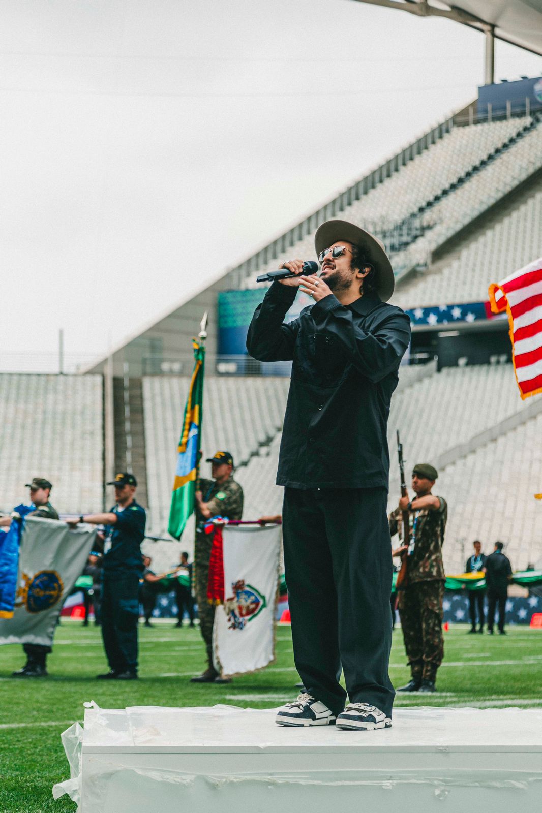 noticia Zeeba se apresentou no dia 6 no jogo da NFL no Brasil