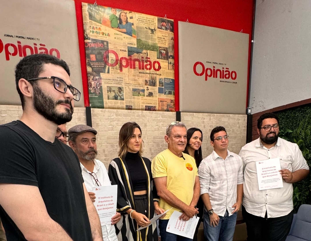 noticia Instituto de Arquitetos do Brasil – Departamento Ceará participa de sabatinas com pré-candidatos à prefeitura de Fortaleza