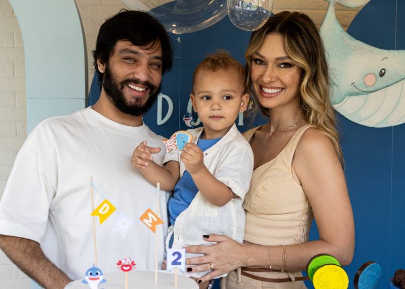 noticia Day Mesquita celebra 2 anos do seu filho, Dom