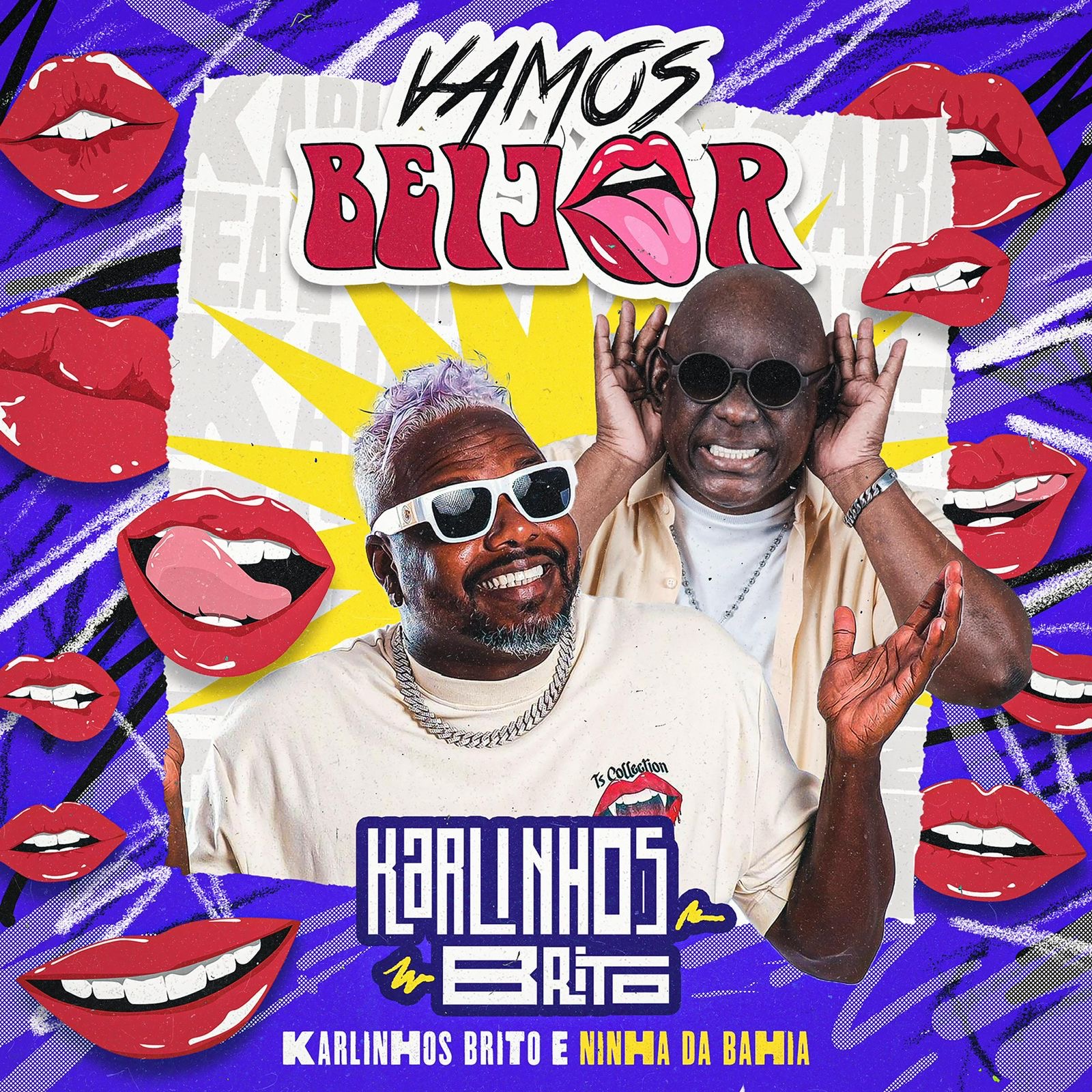 noticia ”Vamos Beijar”: Ninha e Karlinhos Brito unem vozes em feat inédito e prometem agitar o verão baiano