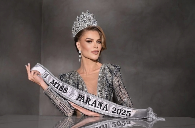 noticia Paula Assunção é Coroada Miss Paraná 2025